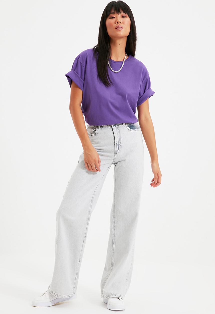 Trendyol - Morwo tshirt - purple