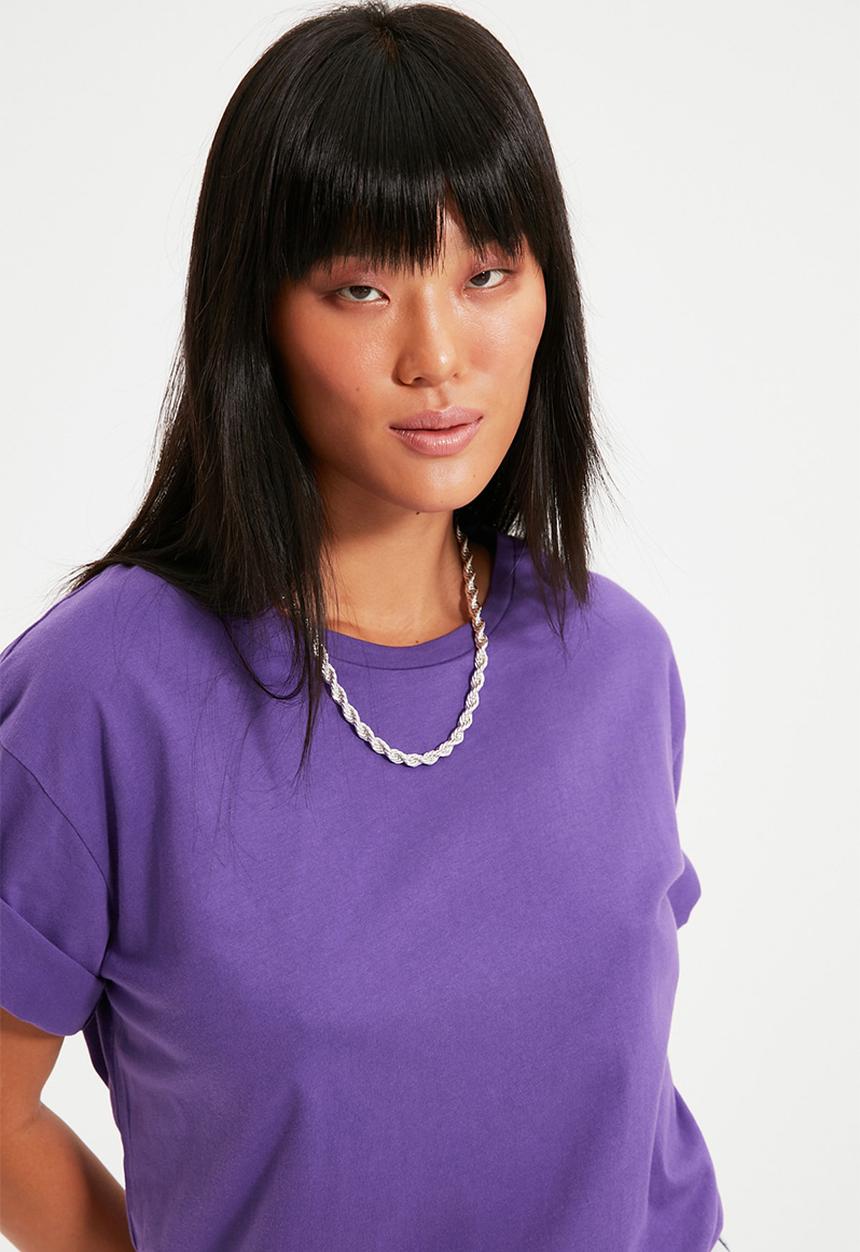 Trendyol - Morwo tshirt - purple