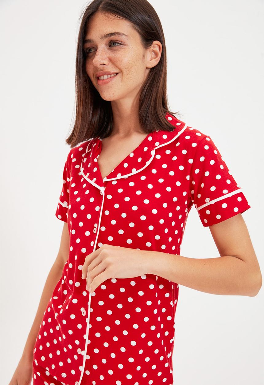 Trendyol - Kırmızı sleepwear - red