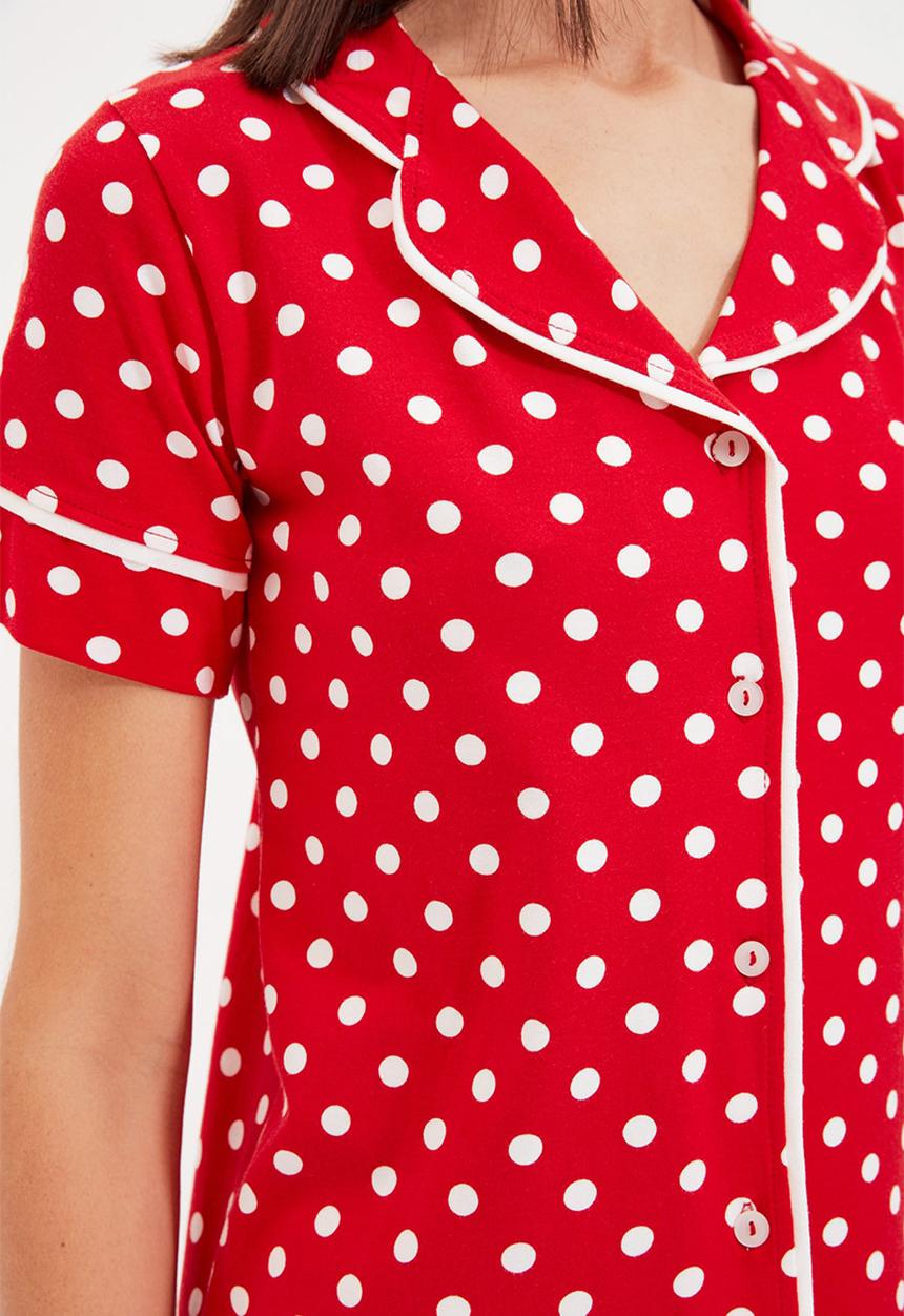 Trendyol - Kırmızı sleepwear - red