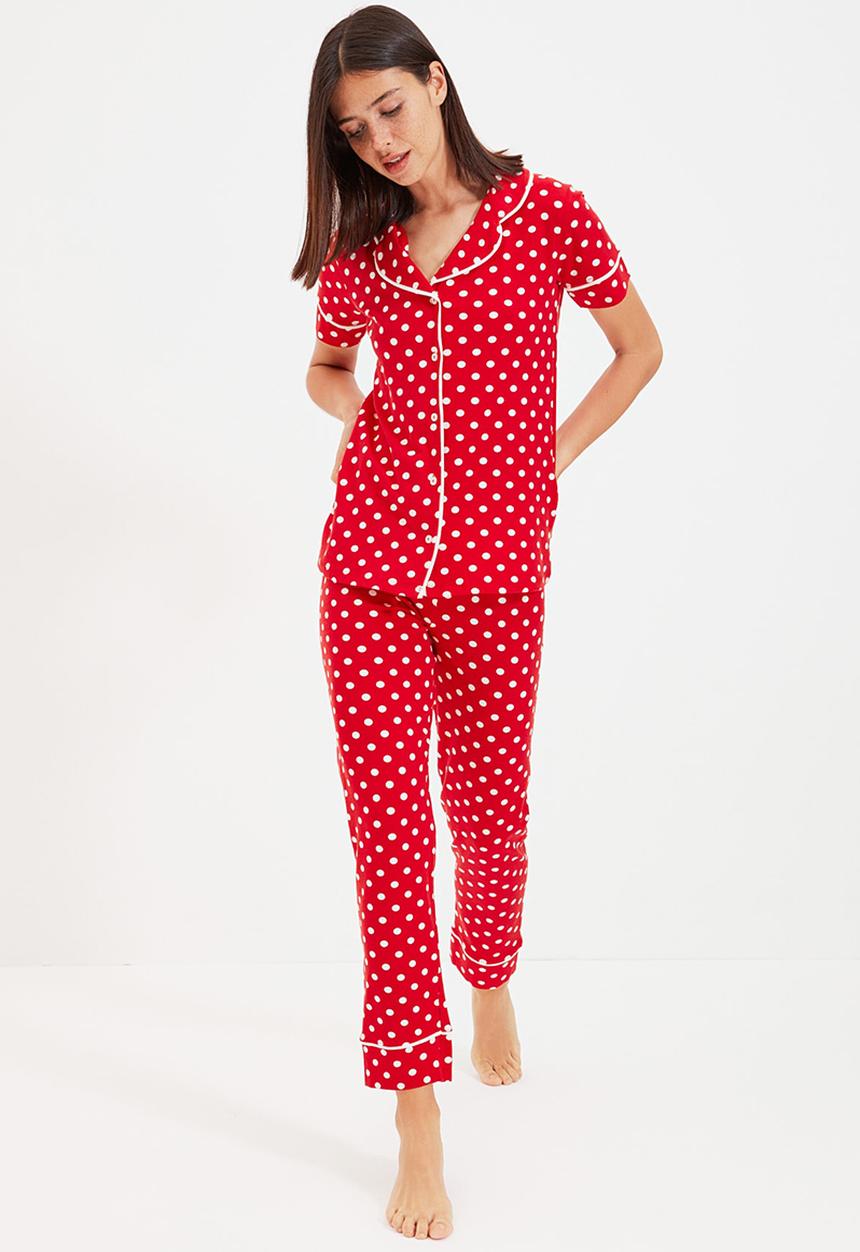 Trendyol - Kırmızı sleepwear - red