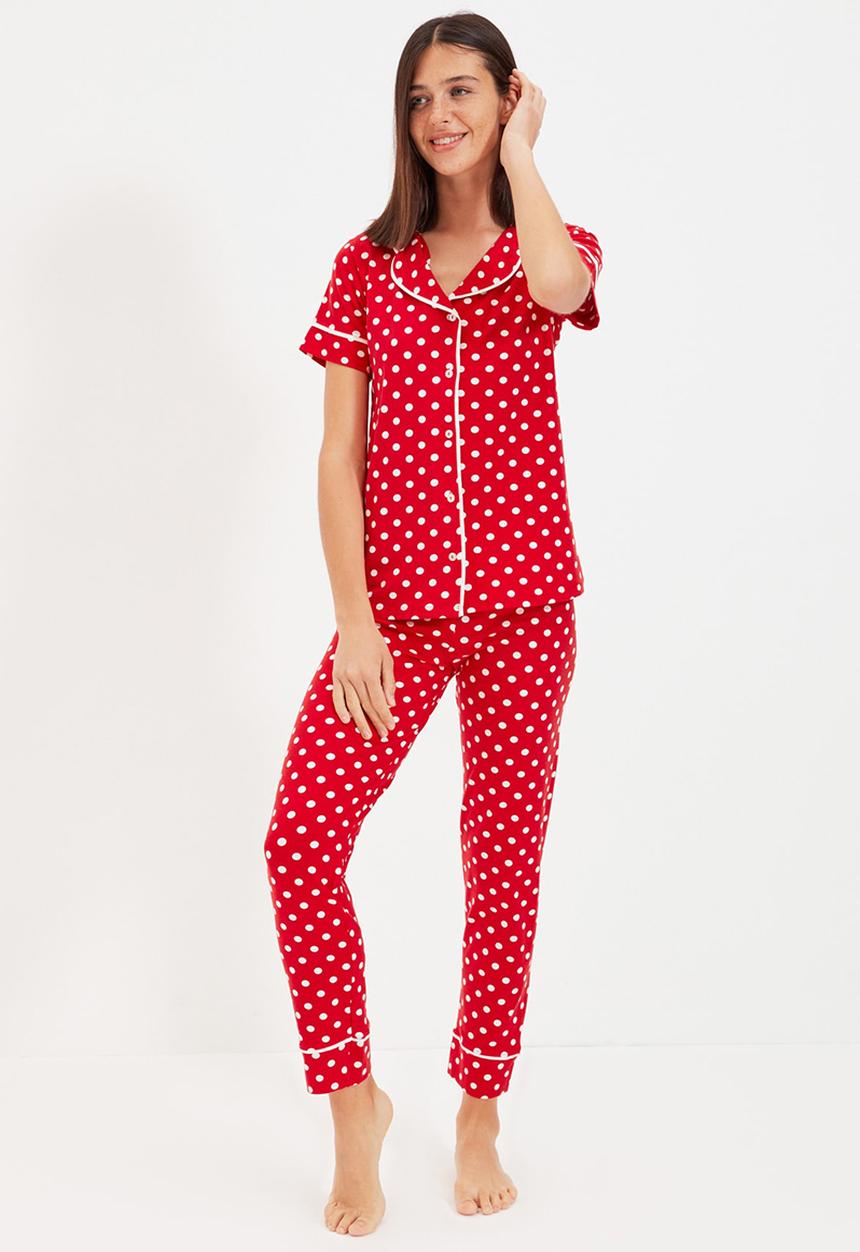 Trendyol - Kırmızı sleepwear - red