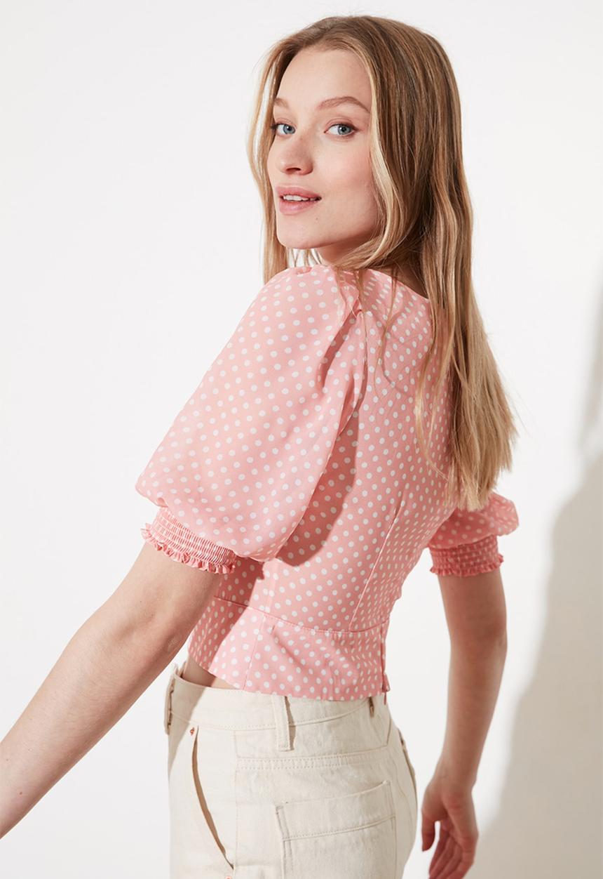 Trendyol - Pudra blouse - powder pink