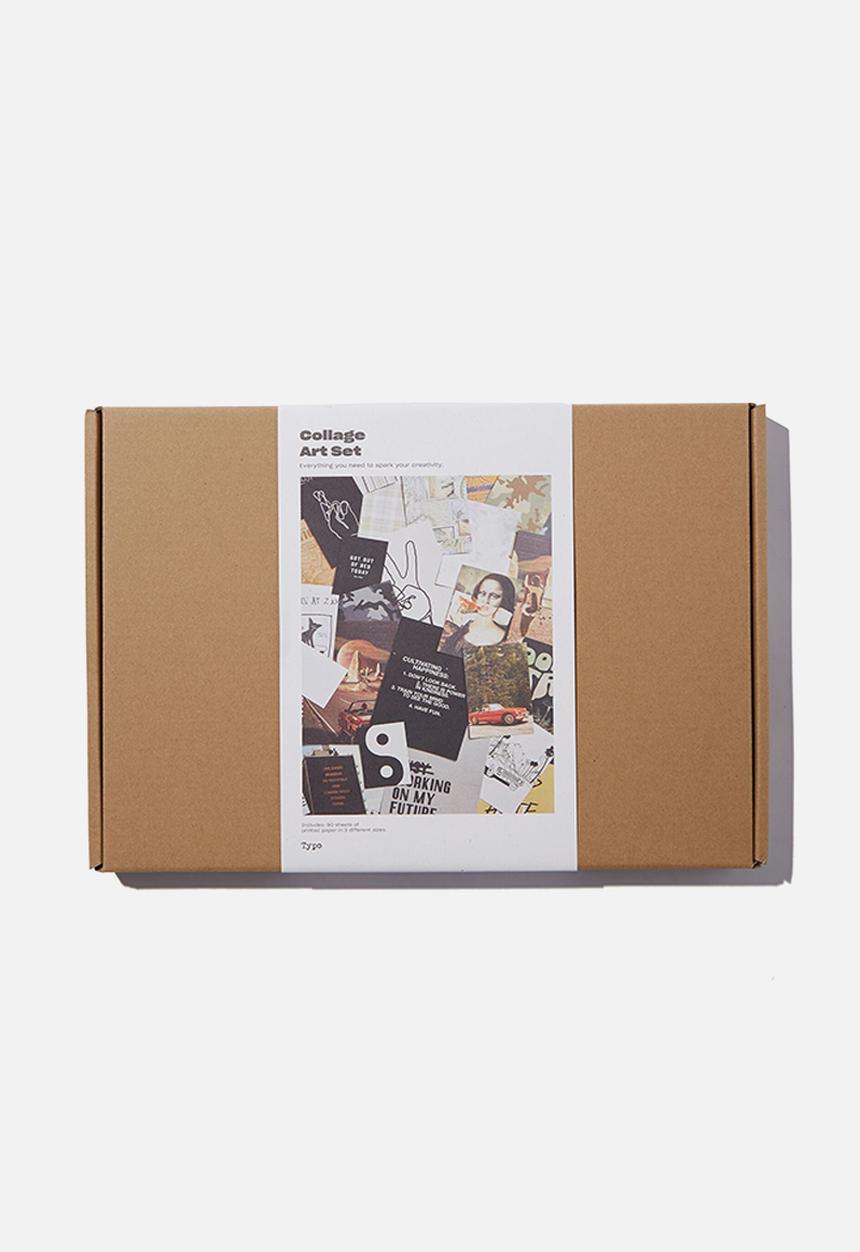 Typo - Paper diy kit-collage kit - gen n
