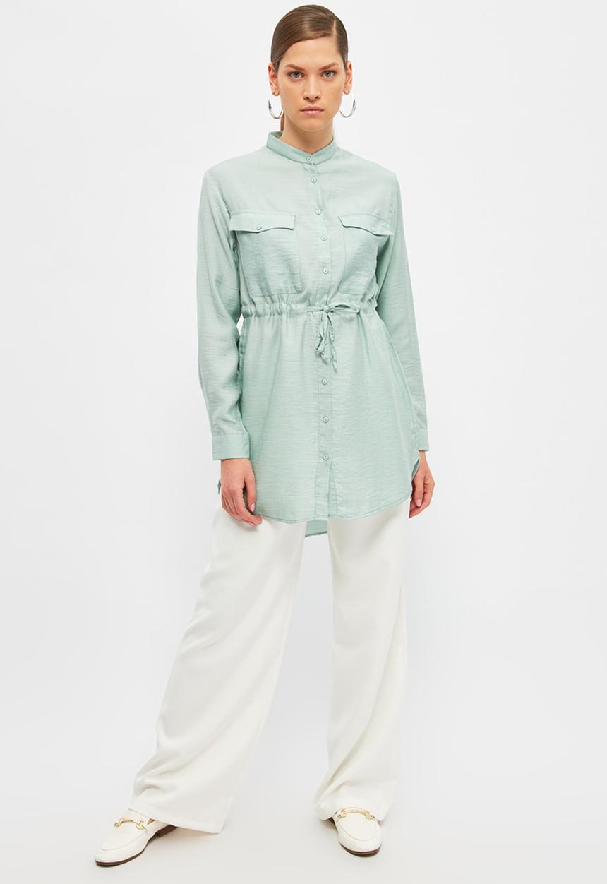 Trendyol - Easy fit trousers - white