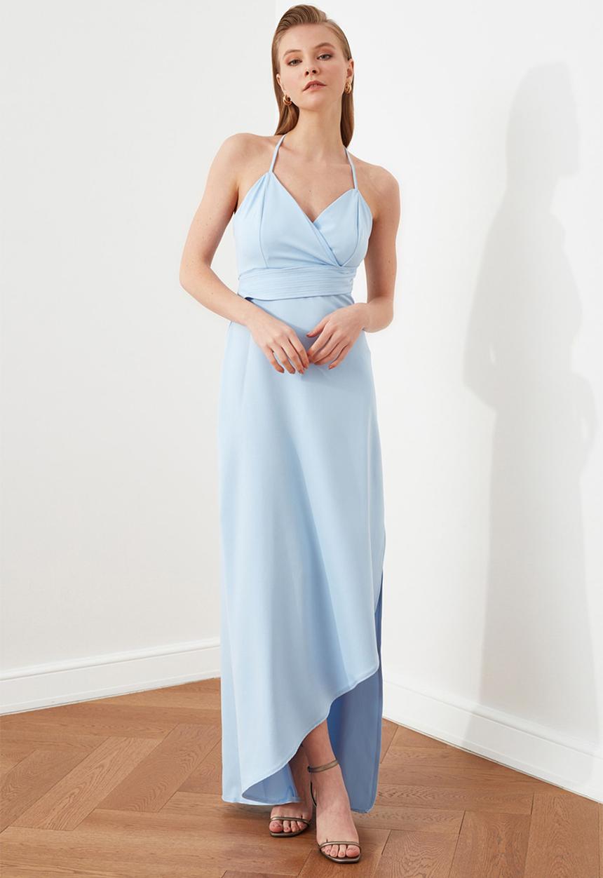 Trendyol - Açık mavi dress - clear blue