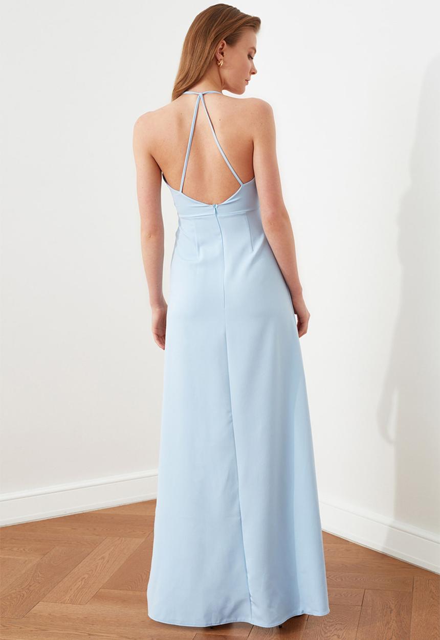 Trendyol - Açık mavi dress - clear blue