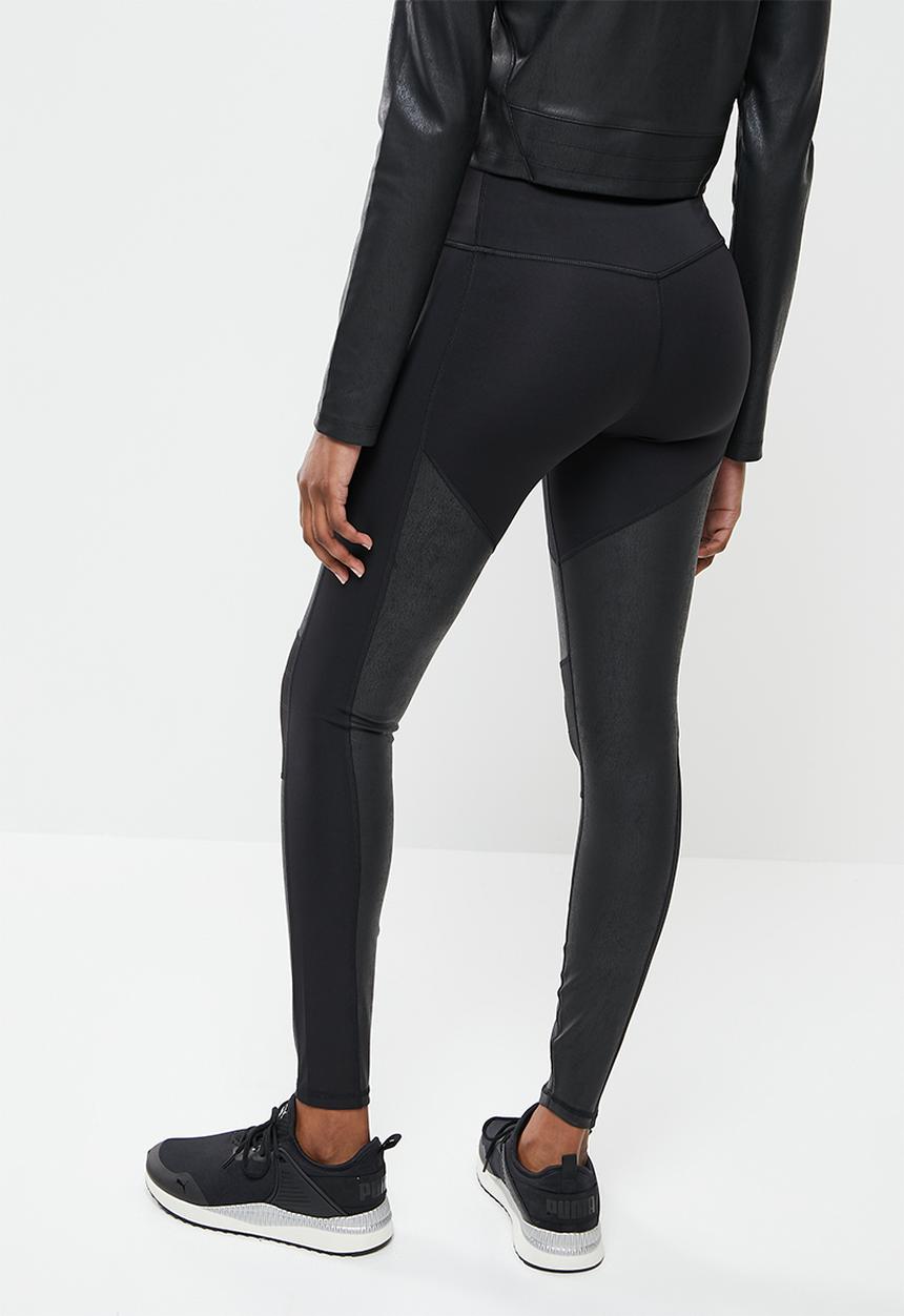 PUMA - Moto high waist full tights - black