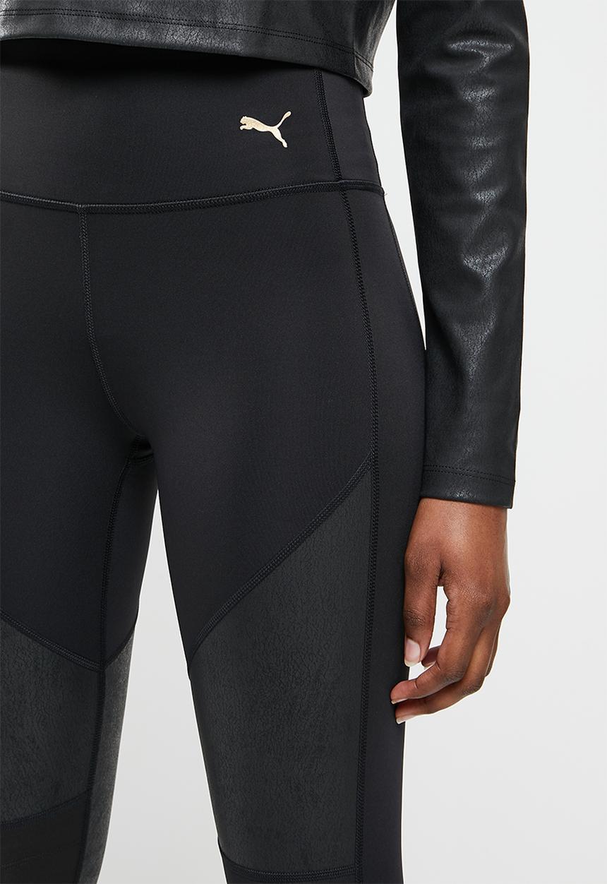 PUMA - Moto high waist full tights - black