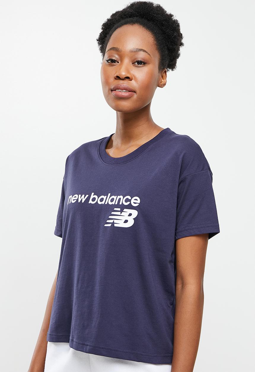 New Balance  - Classics core tee - navy 