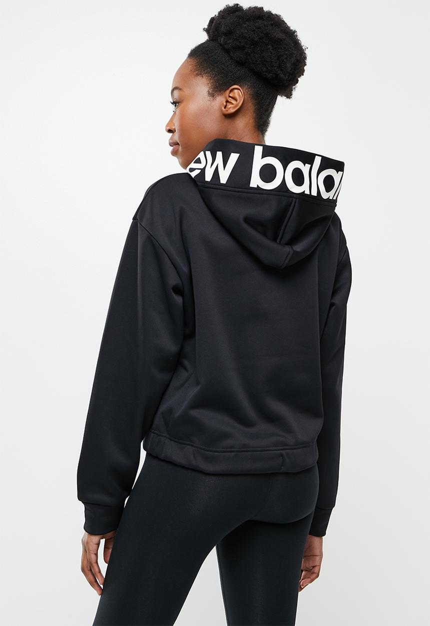 New Balance  - Relentless tech fleece hoodie - black