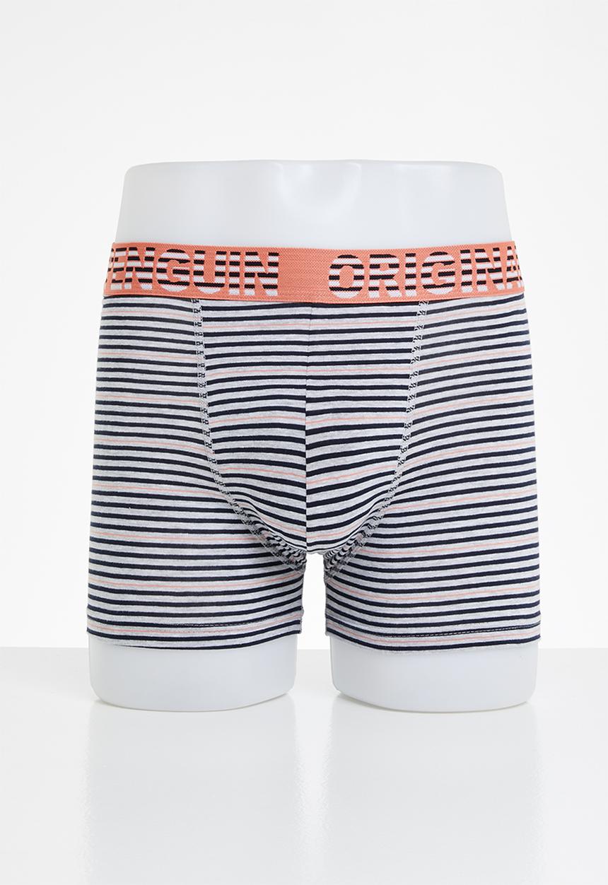 Original Penguin - 3 Pack mens penguin underwear stamp pete - multi 