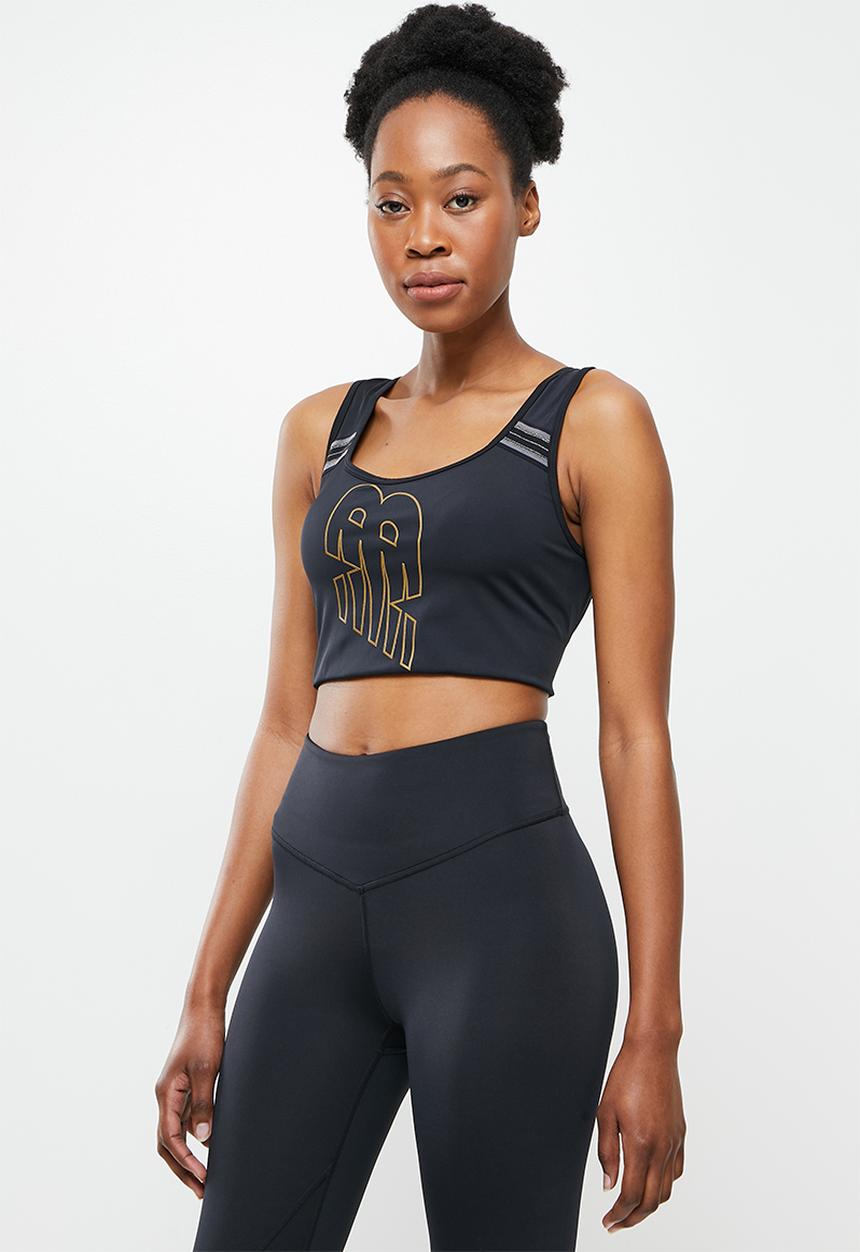 New Balance  - Pace bra - black