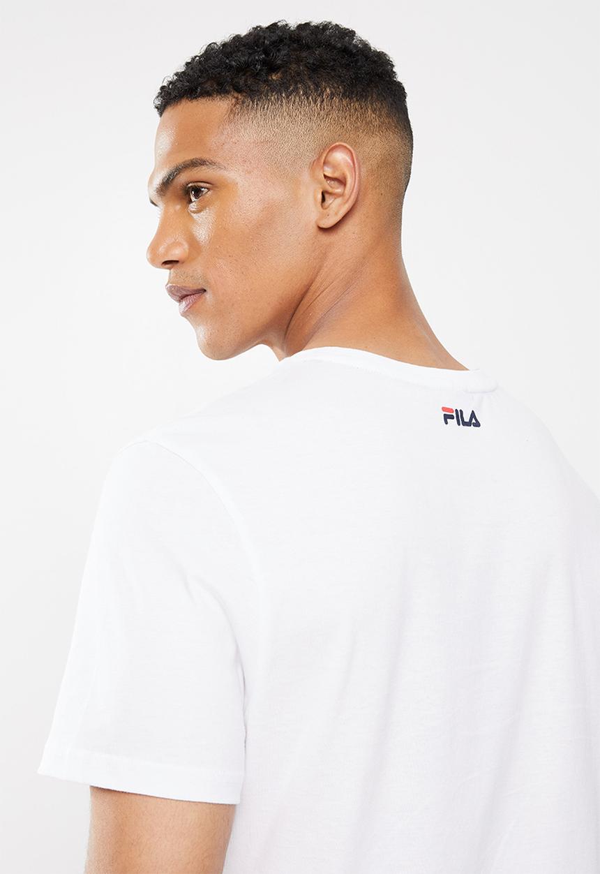 FILA - Favio short sleeve tee - white