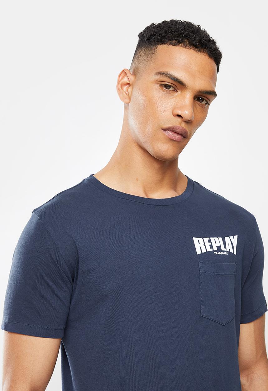 Replay - Pocket tee - navy 