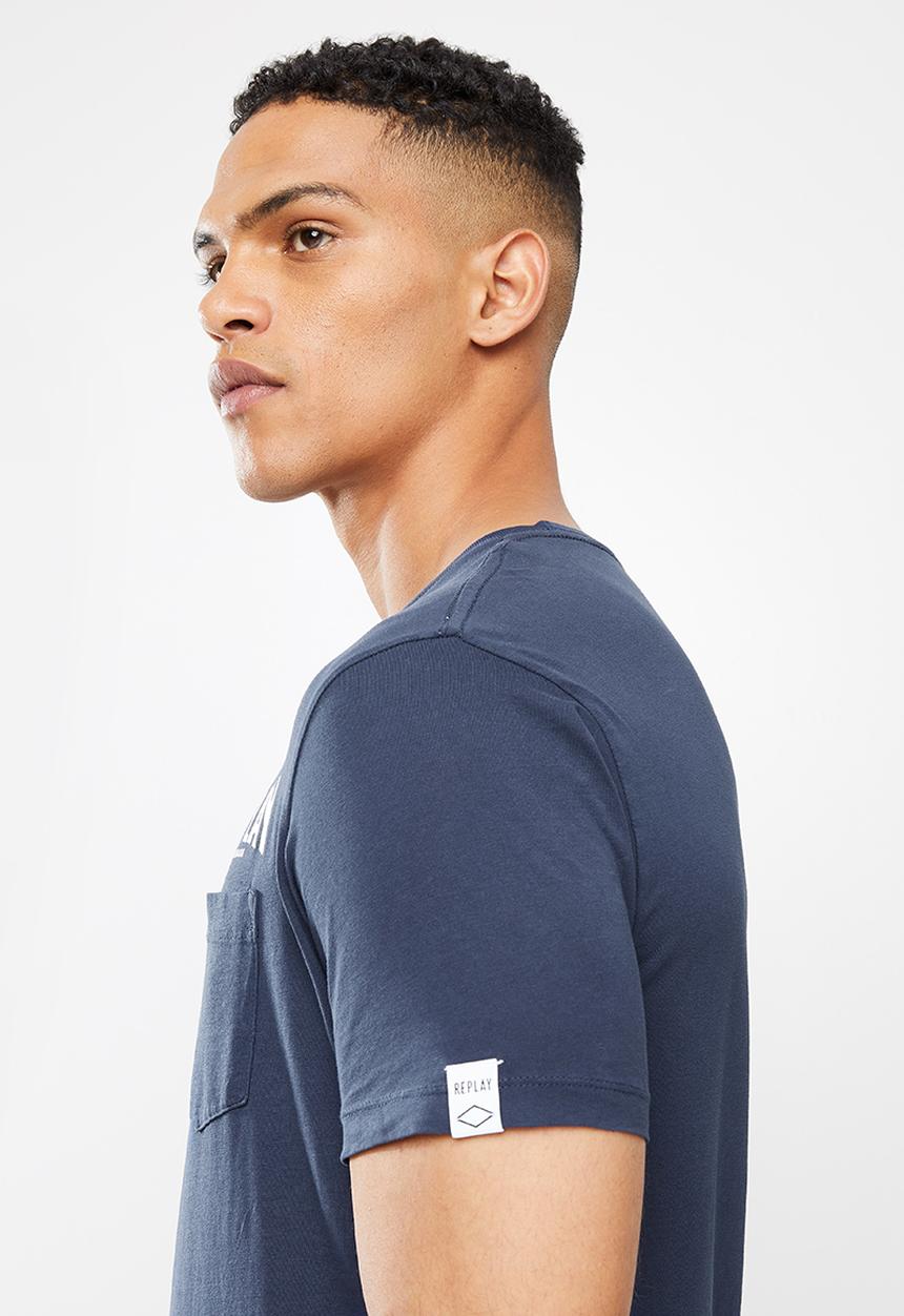 Replay - Pocket tee - navy 