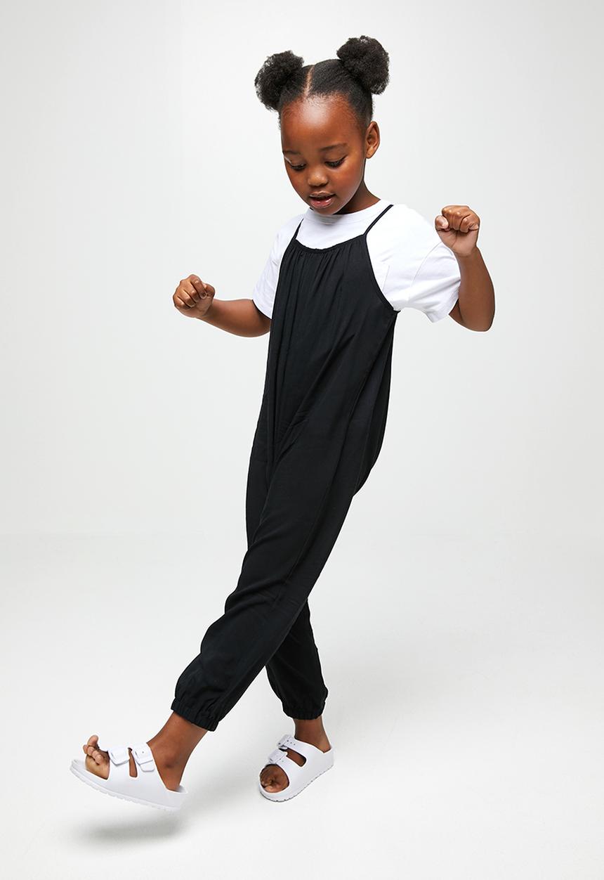 Pop Candy - Younger girls jumpsuit - black