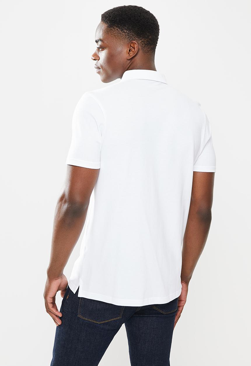 Ben Sherman - Shirt pique - white