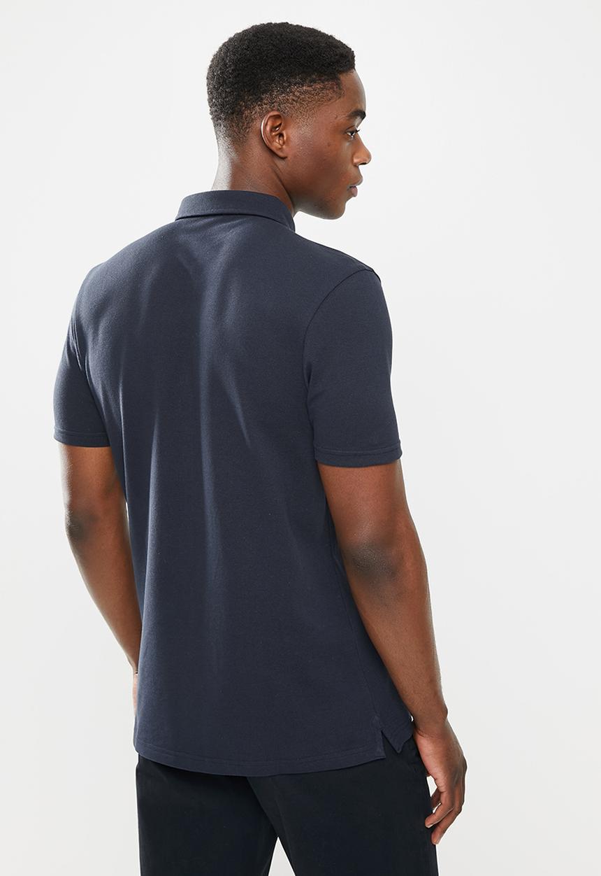 Ben Sherman - Shirt pique - navy