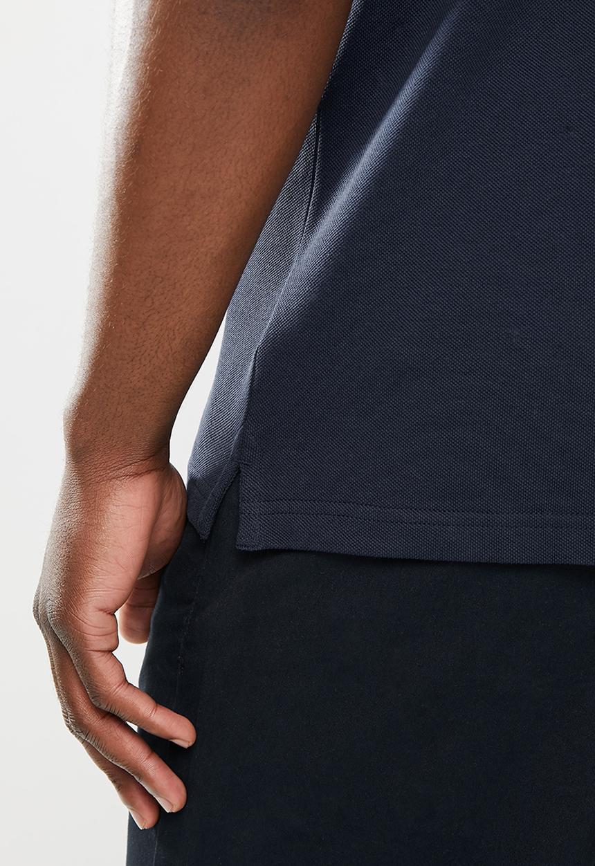 Ben Sherman - Shirt pique - navy