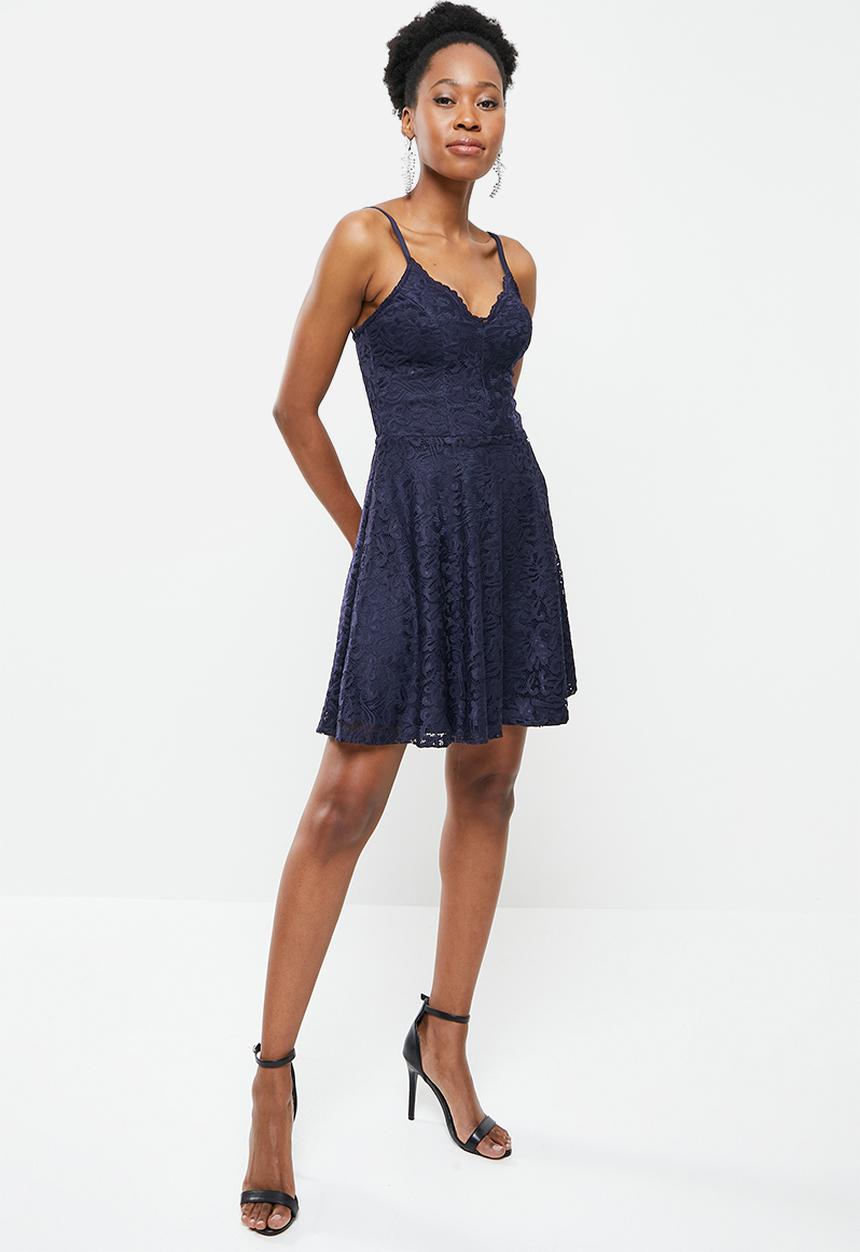 SISSY BOY - Besties skater dress - navy
