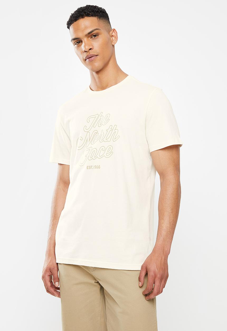 The North Face - Short sleeve natural wonders tee - cream