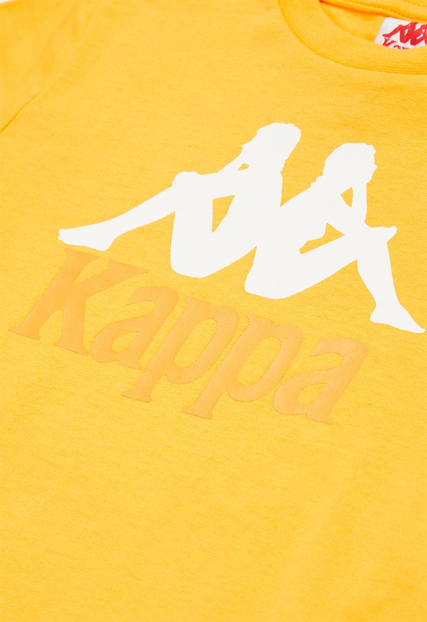 KAPPA - Authentic dugeys T-shirt - yellow 
