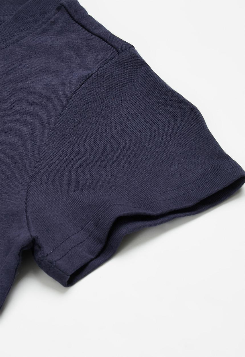 KAPPA - Authentic linzia T-shirt - navy