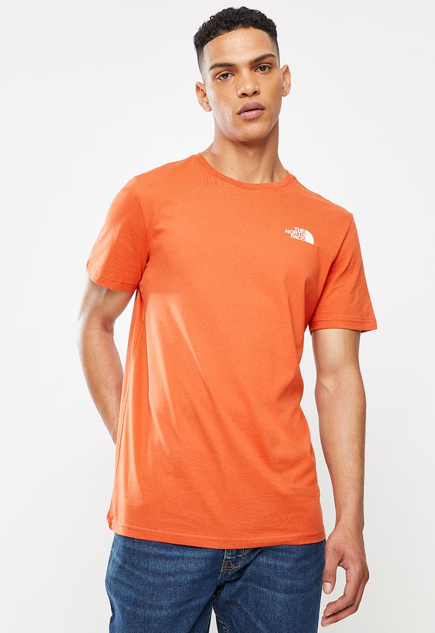The North Face - Short sleeve redbox tee  - orange