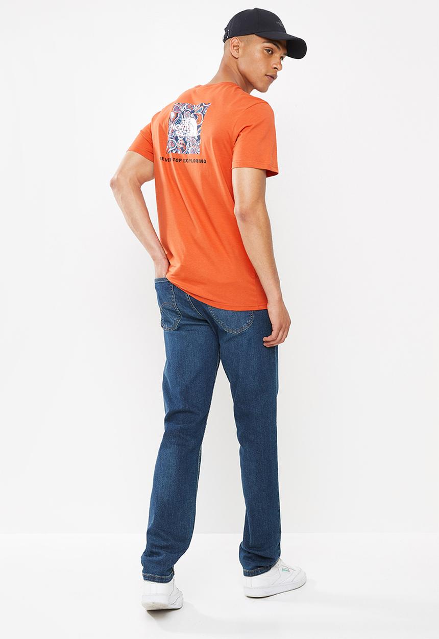 The North Face - Short sleeve redbox tee  - orange
