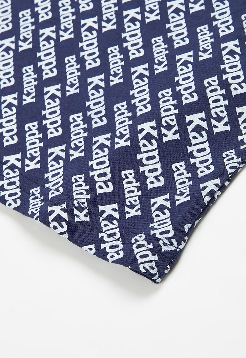 KAPPA - Authentic boby T-shirt - navy & white