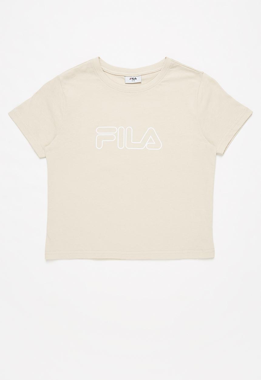 FILA - Mono storm crop box top - stone