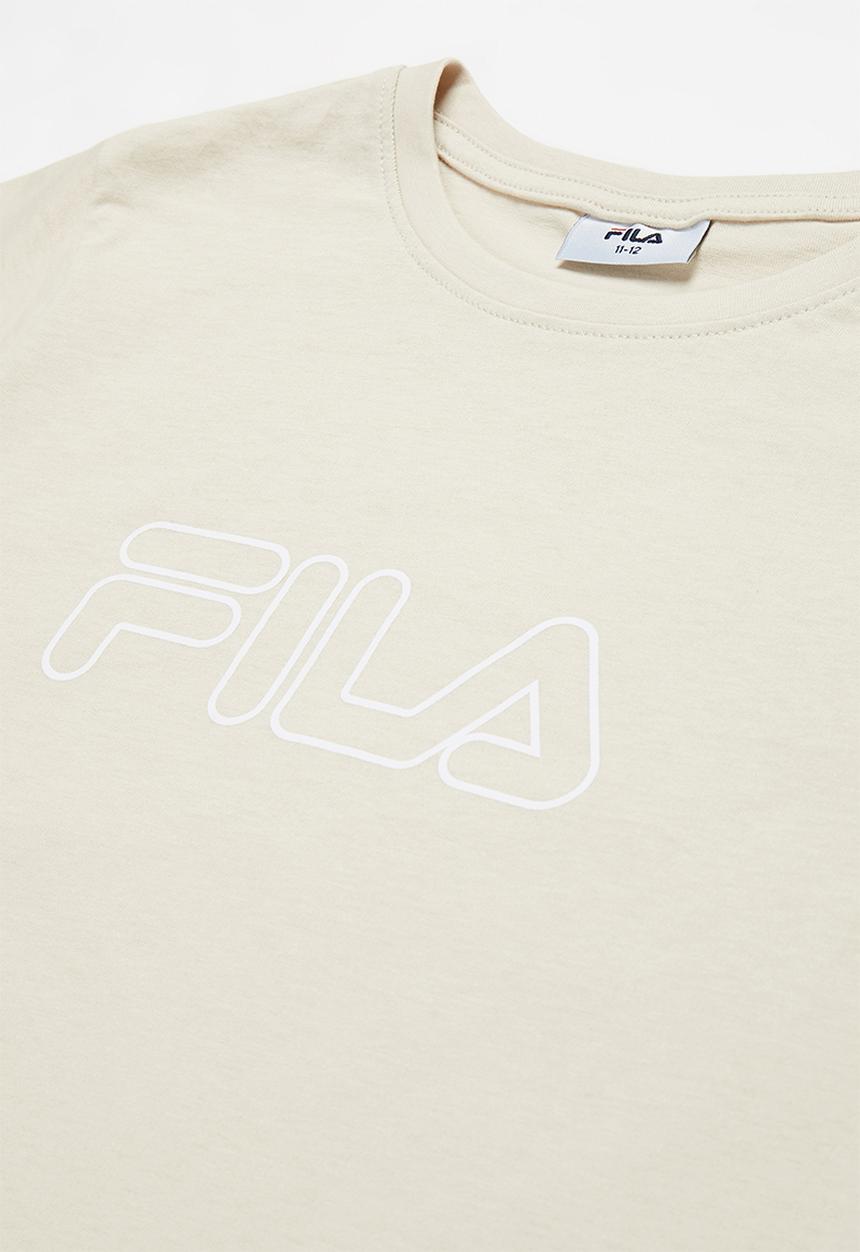 FILA - Mono storm crop box top - stone