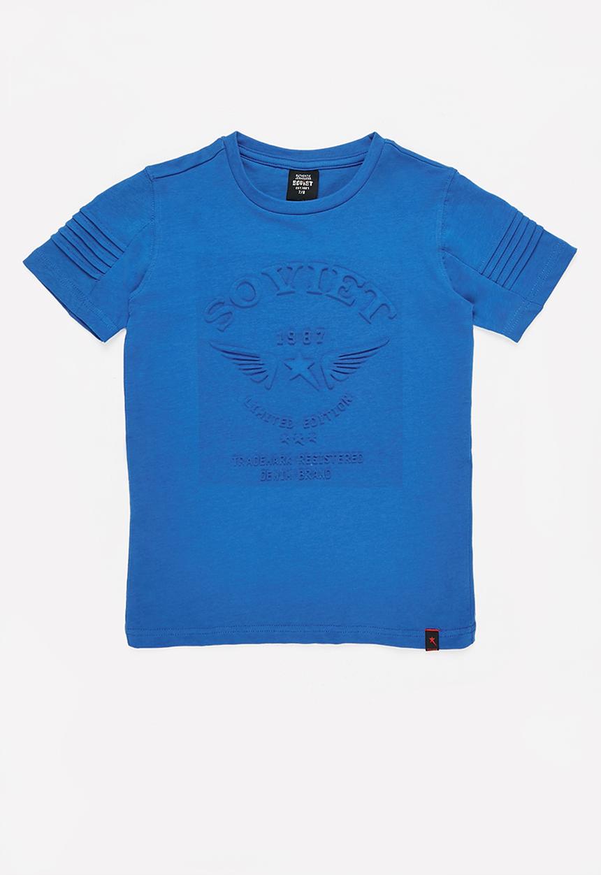 SOVIET - B Coles fashion tee -blue