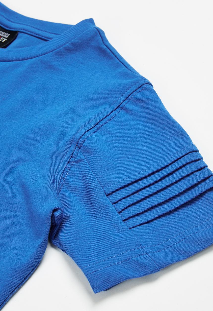 SOVIET - B Coles fashion tee -blue
