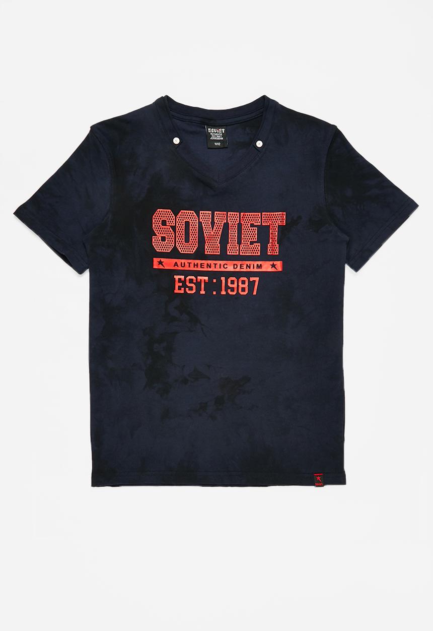 SOVIET - B reinhardt fashion tee - navy