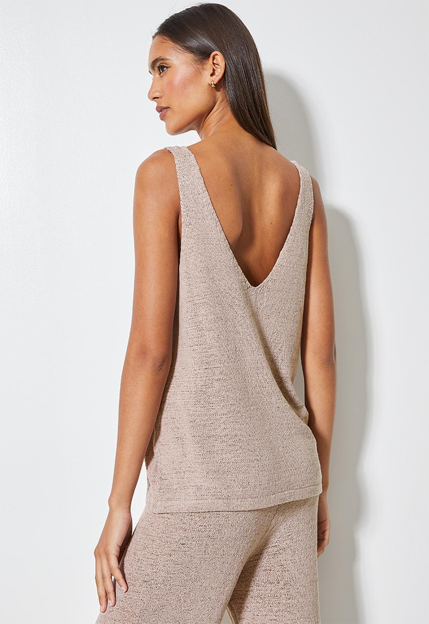 Superbalist - Summer knit vest - stone