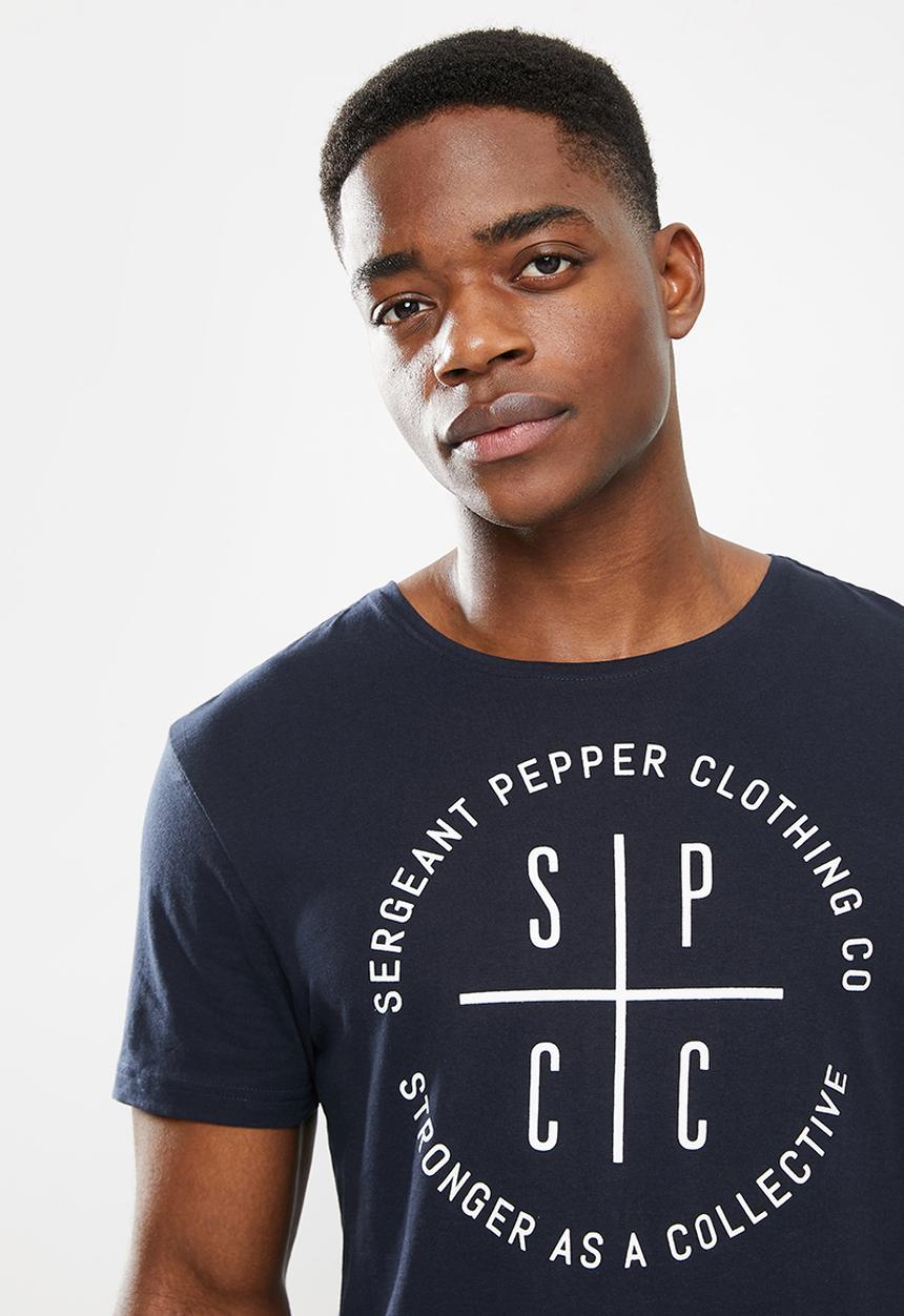 S.P.C.C - Moore regular fit straight hem tee - ink