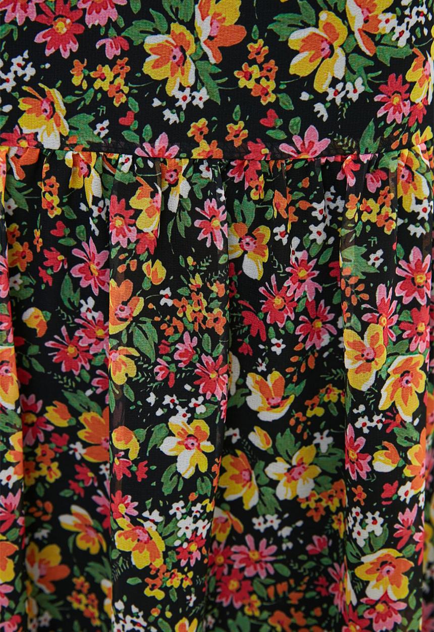 Trendyol - Wide cut floral dress - multi
