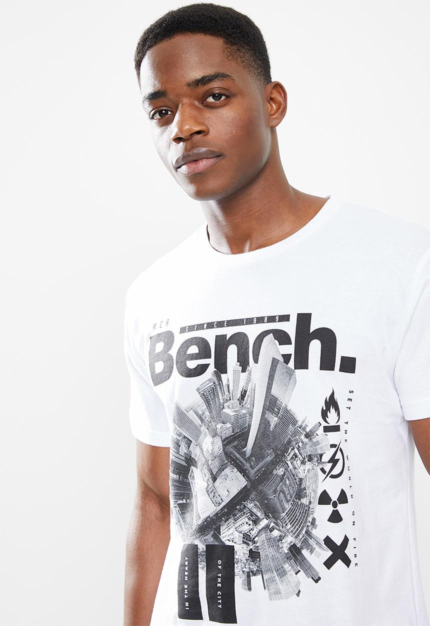 Bench - Fontaine short sleeve tee - white