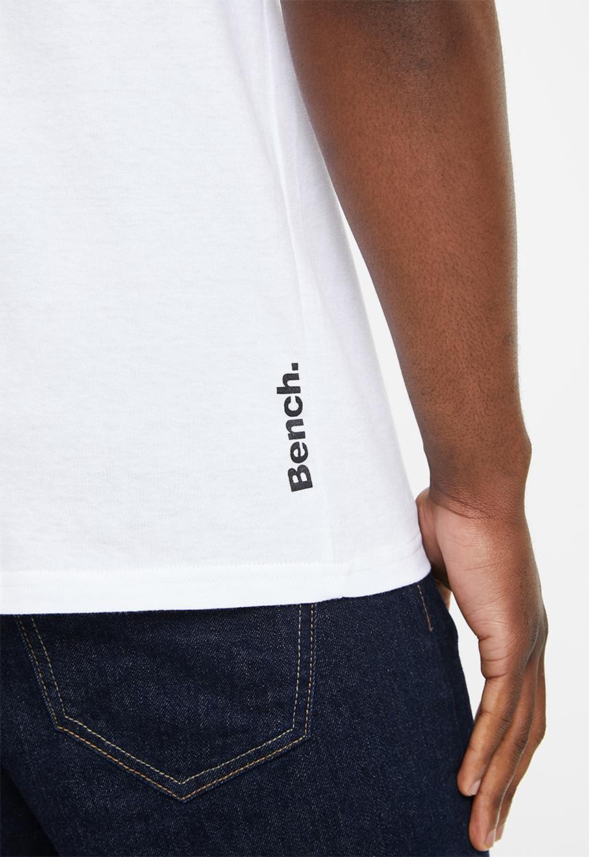 Bench - Fontaine short sleeve tee - white