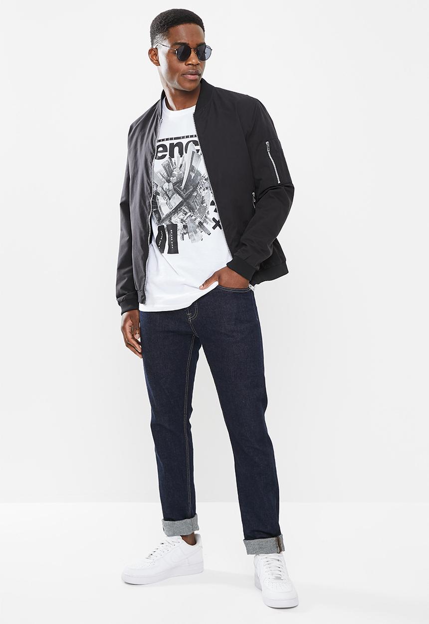 Bench - Fontaine short sleeve tee - white