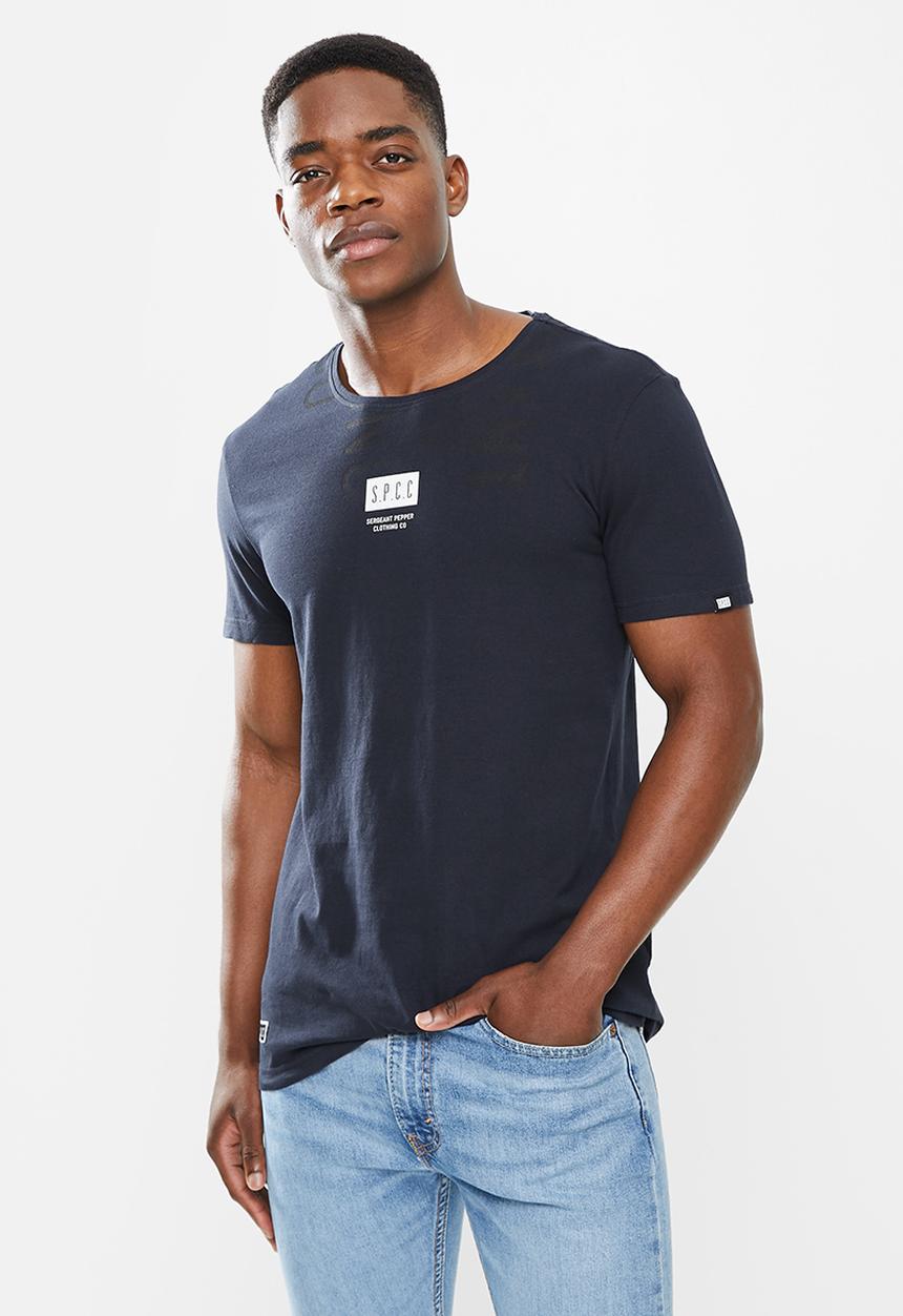 S.P.C.C - Kamano regular fit straight hem tee - ink