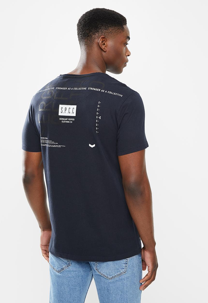 S.P.C.C - Kamano regular fit straight hem tee - ink