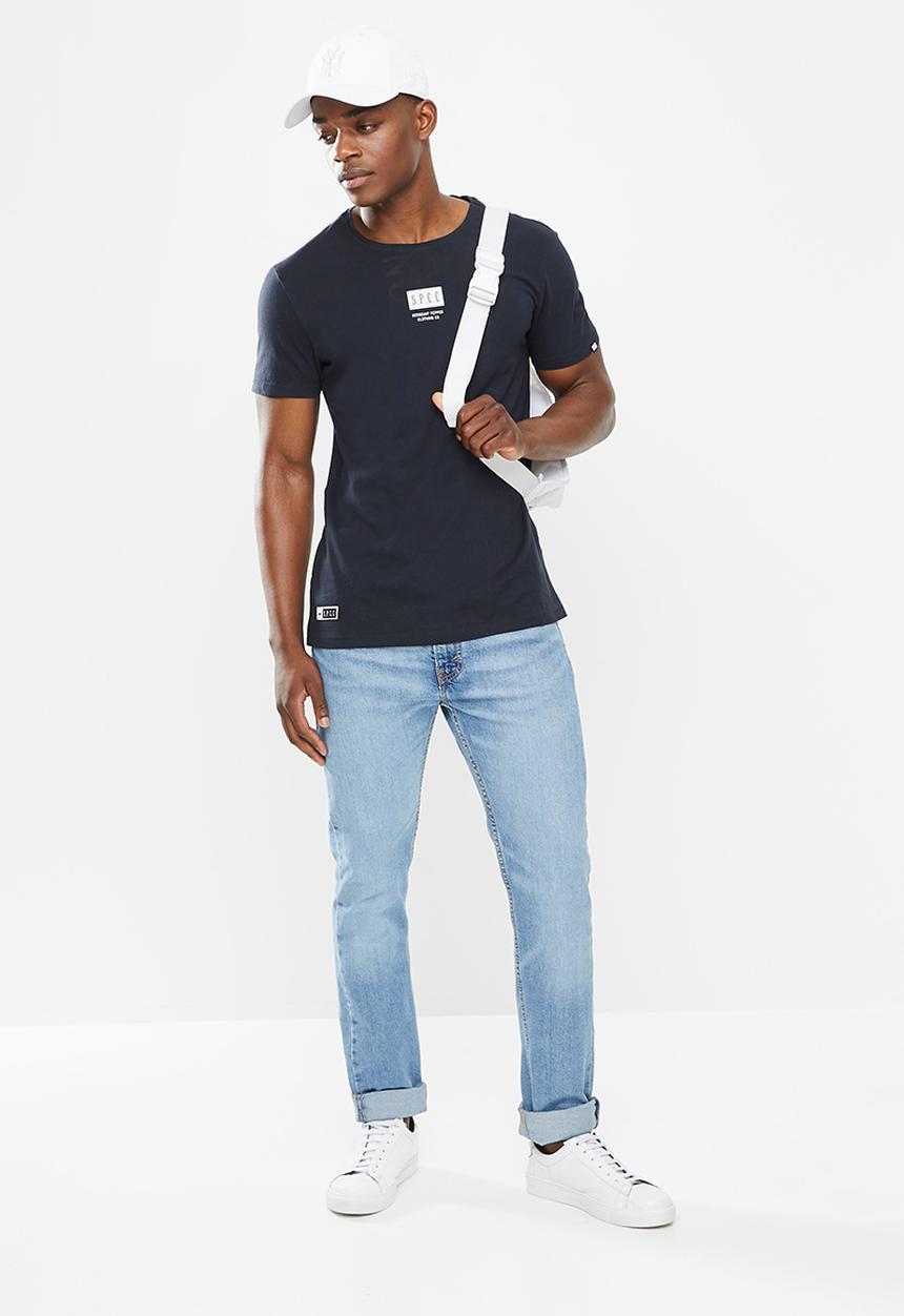 S.P.C.C - Kamano regular fit straight hem tee - ink