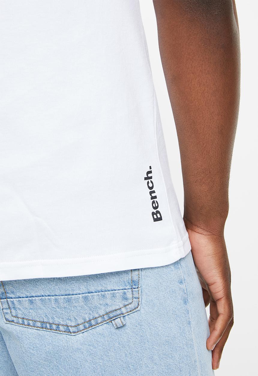 Bench - Forsberg short sleeve tee - white