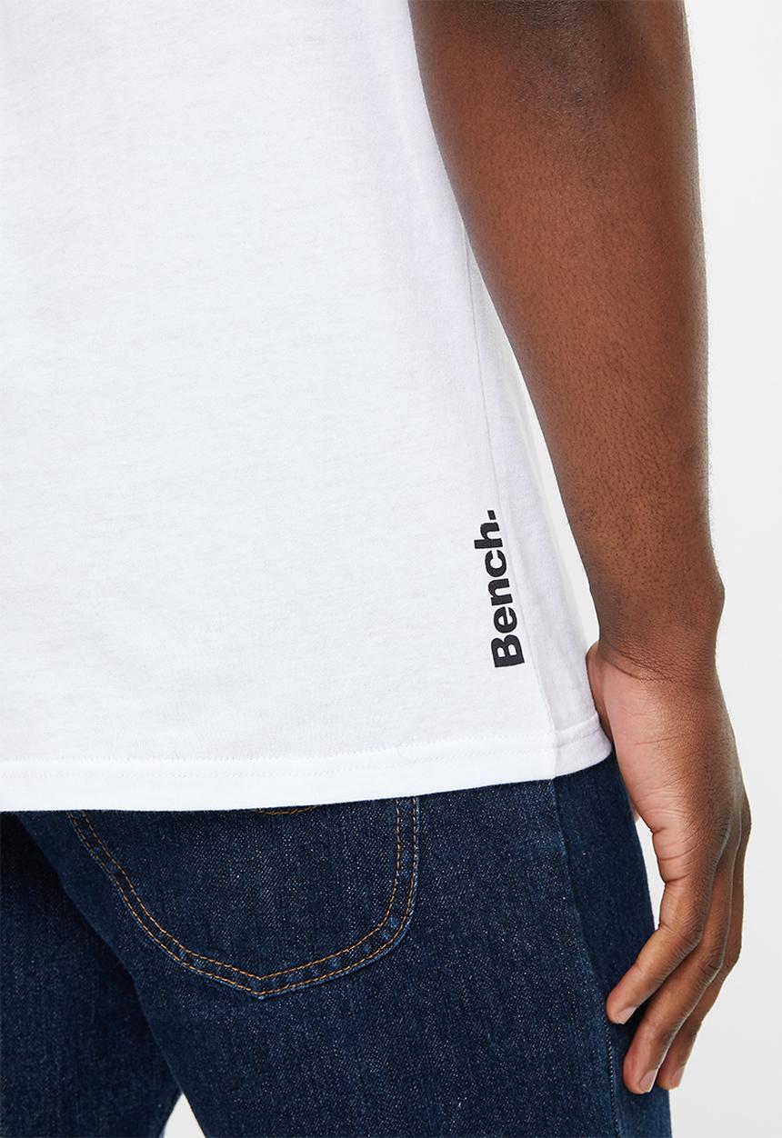 Bench - Conacher short sleeve tee - white