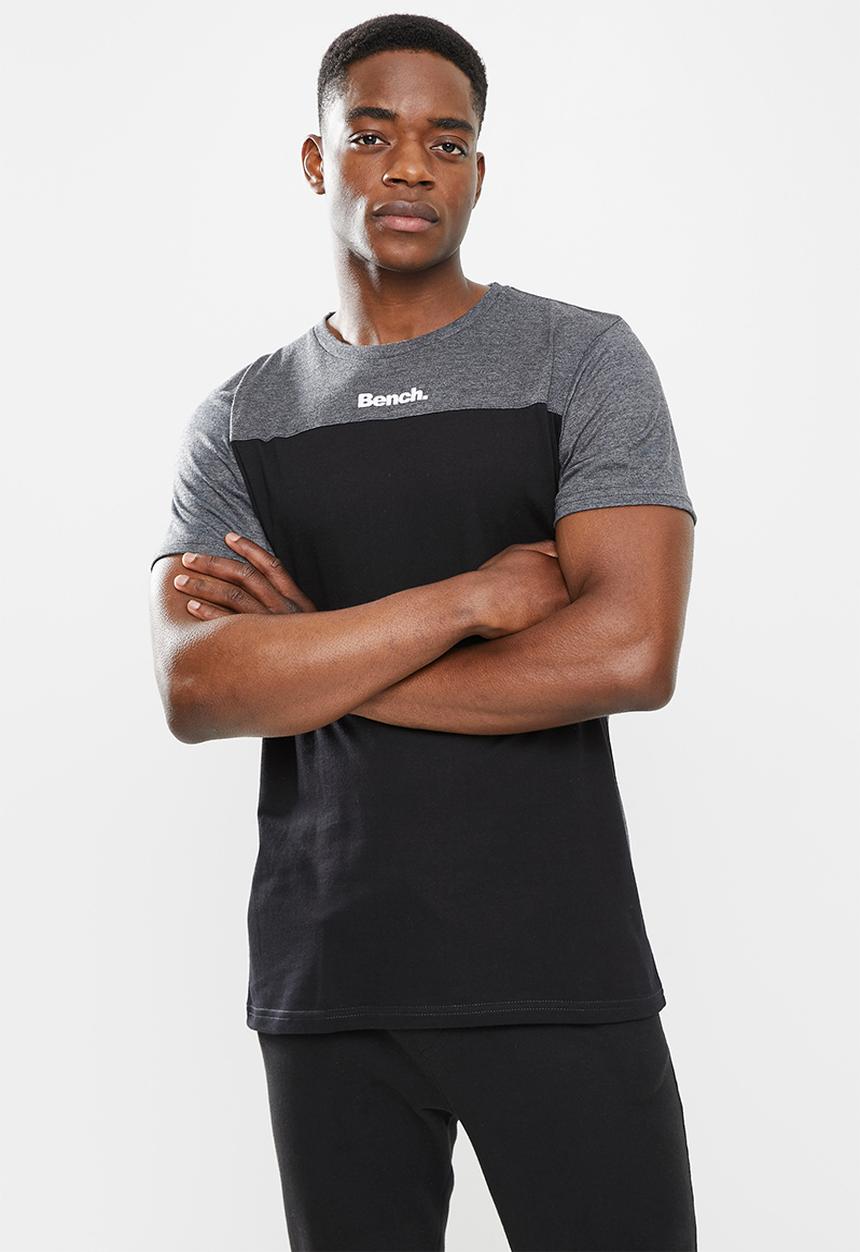 Bench - Theon short sleeve tee - charcoal marl