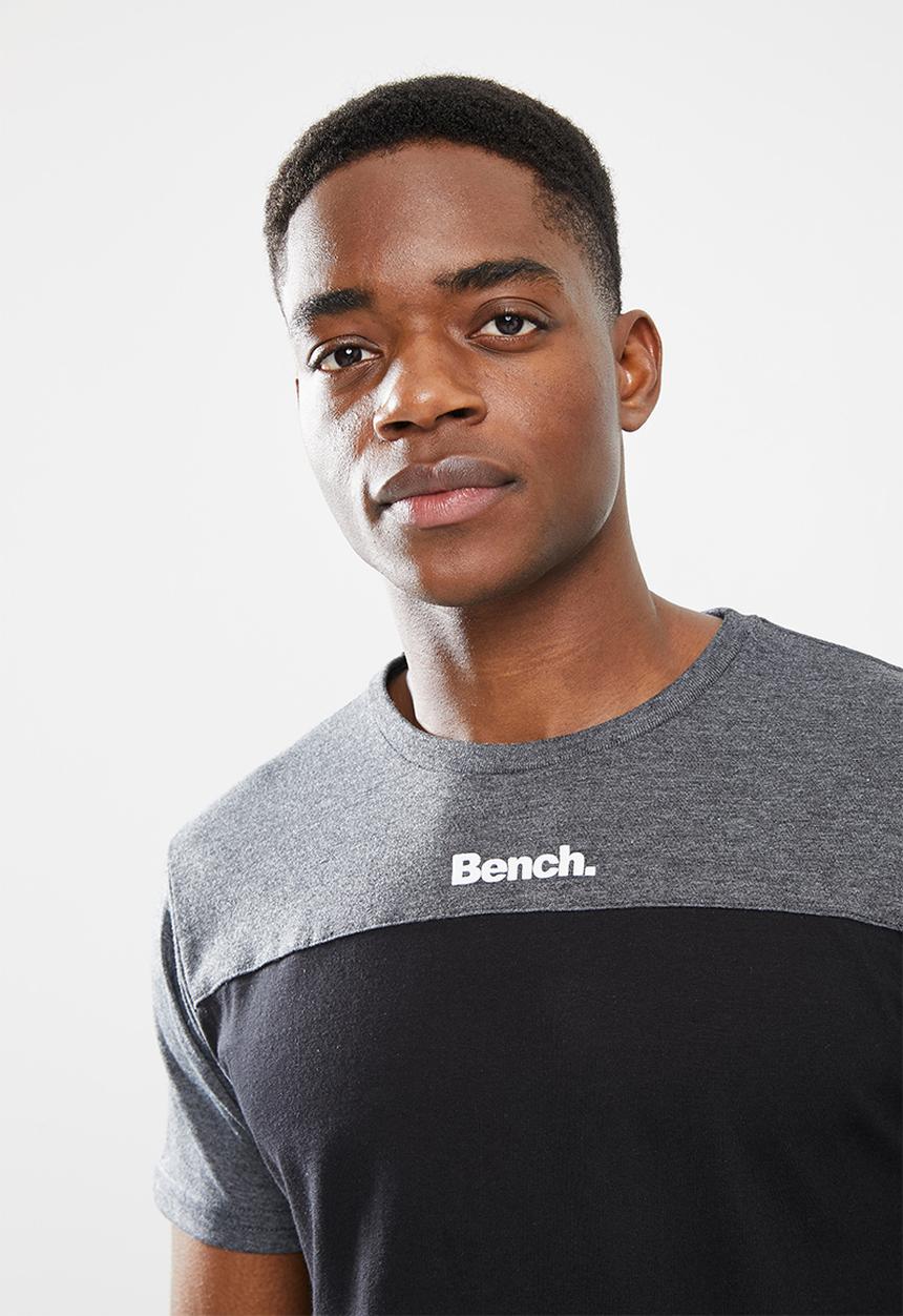 Bench - Theon short sleeve tee - charcoal marl