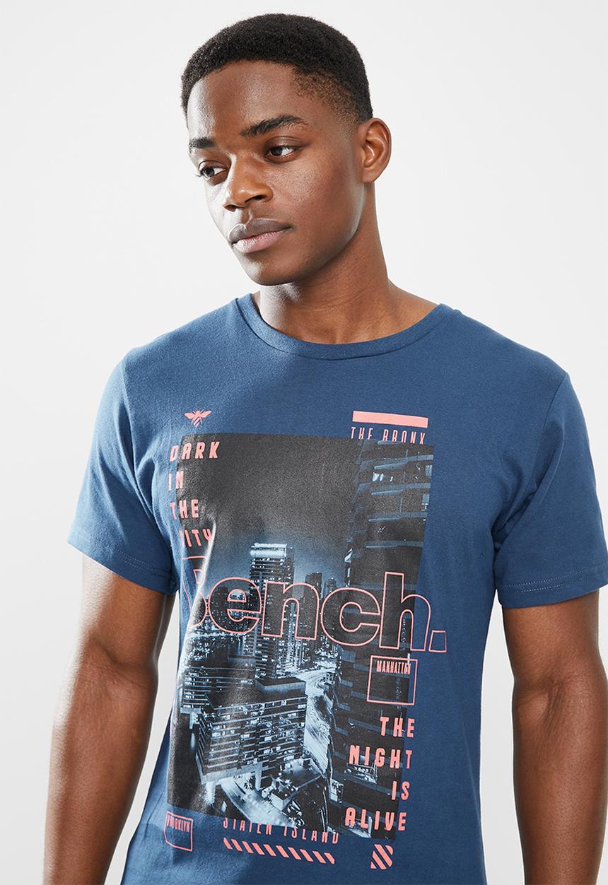 Bench - Warbrick short sleeve tee - navy